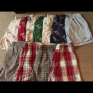 Abercrombie and Fitch Men’s Boxers Size M 11 pairs
